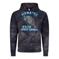 Cloud Black manatee gifts Vintage Hoodie - PixelWave