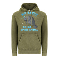Vintage Olive manatee gifts Vintage Hoodie - PixelWave