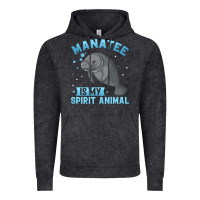 Vintage Black manatee gifts Vintage Hoodie - PixelWave