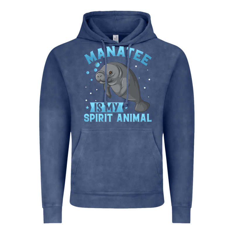 Manatee Gifts Vintage Hoodie by PixelWave | Teevron