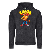Vintage Black crash bandicoot Vintage Hoodie - PixelWave