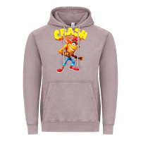 Vintage Zinc crash bandicoot Vintage Hoodie - PixelWave