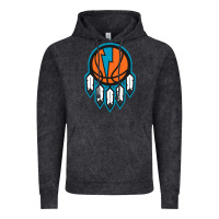 Vintage Black OKC Thunder Dreamcatcher 1 Vintage Hoodie - PixelWave