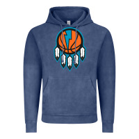 Vintage Denim OKC Thunder Dreamcatcher 1 Vintage Hoodie - PixelWave