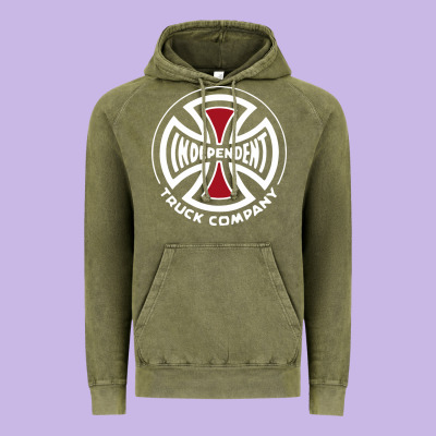 Independent Company Cross Skateboard Vintage Hoodie Designed By Pixelwave