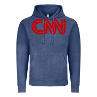 Vintage Denim cnn media company Vintage Hoodie - PixelWave