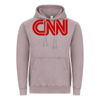 Vintage Zinc cnn media company Vintage Hoodie - PixelWave