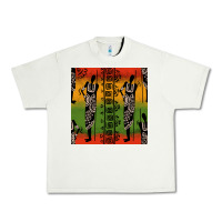 Pistachio african silhouette seamless pattern Urban Heavy Tee - BundleAndBundleShop