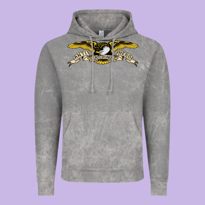 Anti Hero Skateboards Vintage Hoodie Designed By Pixelwave