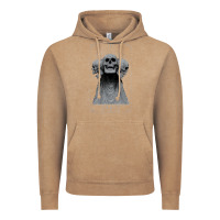Vintage Coffee hunt showdown anniversary three of skulls black t shirt Vintage Hoodie - PixelWave