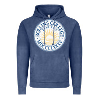 Vintage Denim rollins college Vintage Hoodie - PixelWave