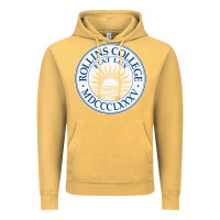 Vintage Mustard rollins college Vintage Hoodie - PixelWave