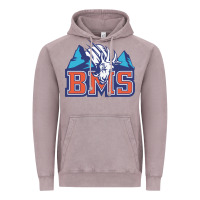 Vintage Zinc blue mountain state Vintage Hoodie - PixelWave