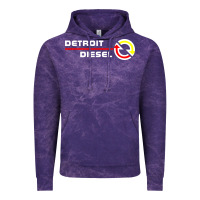 Cloud Purple Detroit Diesel Vintage Hoodie - PixelWave