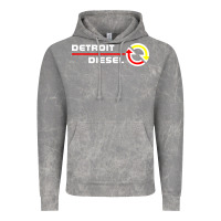 Cloud Rock Detroit Diesel Vintage Hoodie - PixelWave