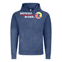Vintage Denim Detroit Diesel Vintage Hoodie - PixelWave