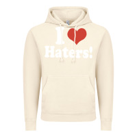 Vintage Artic i love haters Vintage Hoodie - PixelWave