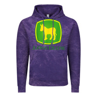 Cloud Purple Juan Deere Farmer Gardener Landscaper Funny Vintage Hoodie - PixelWave