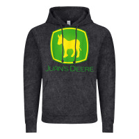 Vintage Black Juan Deere Farmer Gardener Landscaper Funny Vintage Hoodie - PixelWave