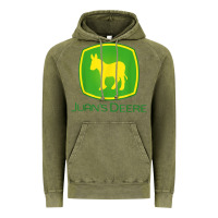 Vintage Olive Juan Deere Farmer Gardener Landscaper Funny Vintage Hoodie - PixelWave