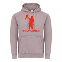 Vintage Zinc red dawn wolverines Vintage Hoodie - PixelWave