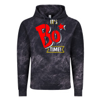Cloud Black it's bo time Vintage Hoodie - PixelWave