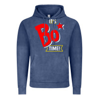 Vintage Denim it's bo time Vintage Hoodie - PixelWave