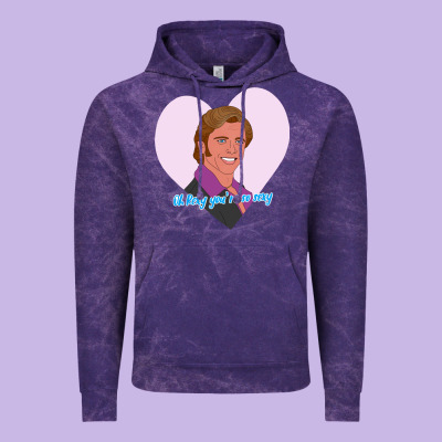 Sexy Rexy Vintage Hoodie Designed By Pixelwave