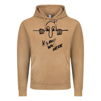 Kilroy Was Here (on Redbubble) Gift Vintage Hoodie | Teevron
