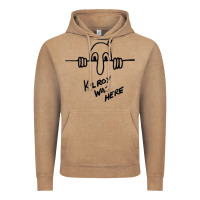 Vintage Coffee Kilroy was here (on RedBubble) gift Vintage Hoodie - PixelWave