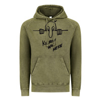 Vintage Olive Kilroy was here (on RedBubble) gift Vintage Hoodie - PixelWave