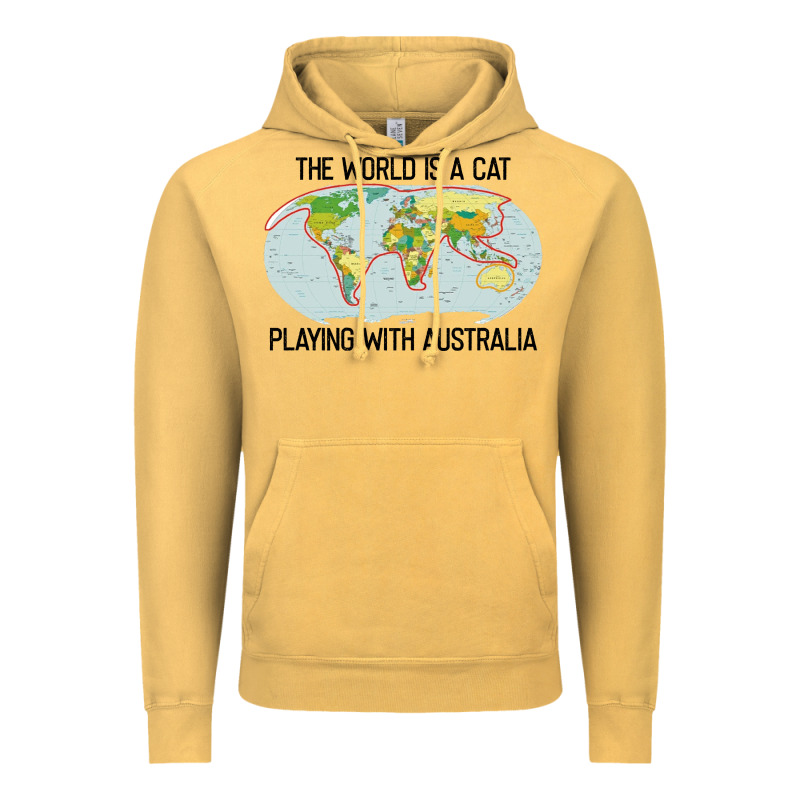 The World Is A Cat Playing With Australia 2020 Shirt Vintage Hoodie by PixelWave | Teevron