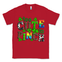 Red st patricks too cute to pinch Classic Tee - Artiststas