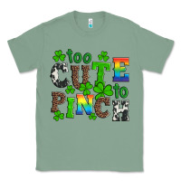 Sage st patricks too cute to pinch Classic Tee - Artiststas