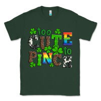Sports Green st patricks too cute to pinch Classic Tee - Artiststas