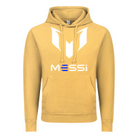 Vintage Mustard messi Vintage Hoodie - PixelWave