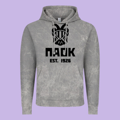 Paok Merch Vintage Hoodie Designed By Pixelwave