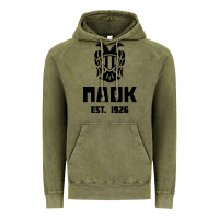 Vintage Olive paok merch Vintage Hoodie - PixelWave