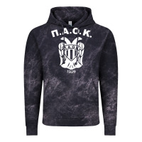Cloud Black paok merch Vintage Hoodie - PixelWave