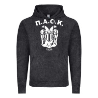 Vintage Black paok merch Vintage Hoodie - PixelWave