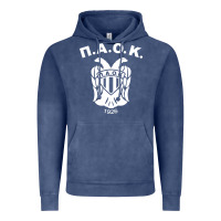 Vintage Denim paok merch Vintage Hoodie - PixelWave
