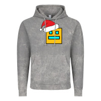 Cloud Rock Geometry Dash Vintage Hoodie - PixelWave
