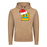Vintage Coffee Geometry Dash Vintage Hoodie - PixelWave
