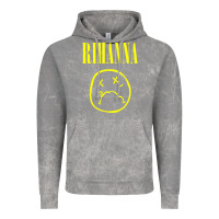 Cloud Rock Grunge Rihanna Vintage Hoodie - PixelWave