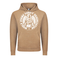 Vintage Coffee World Oyama Karate Organization ( white ) Vintage Hoodie - PixelWave
