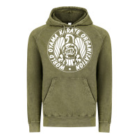 World Oyama Karate Organization ( White ) Vintage Hoodie | Teevron