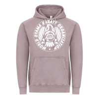 Vintage Zinc World Oyama Karate Organization ( white ) Vintage Hoodie - PixelWave