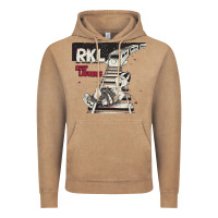 Vintage Coffee RKL Keep Laughing Essential Vintage Hoodie - PixelWave