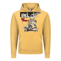 Vintage Mustard RKL Keep Laughing Essential Vintage Hoodie - PixelWave