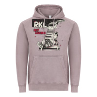 Vintage Zinc RKL Keep Laughing Essential Vintage Hoodie - PixelWave
